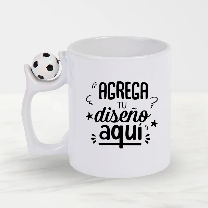 Taza 11 Oz Blanca “Asa Pelota”
